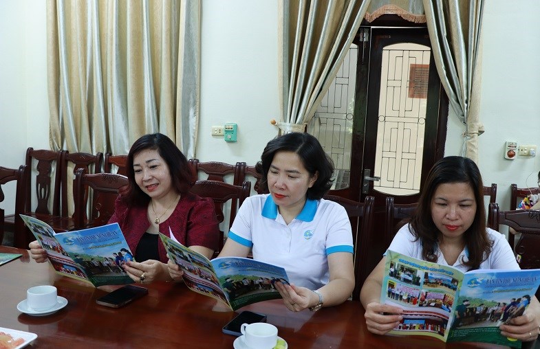 Hội LHPN Hà Nội thăm và làm việc với Bộ Chỉ huy Bộ đội biên phòng và Hội LHPN tỉnh Nghệ An - ảnh 10
