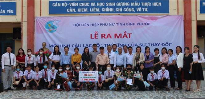 Hội LHPN tỉnh Bình Phước ra mắt CLB “Thủ lĩnh của sự thay đổi“ - ảnh 1