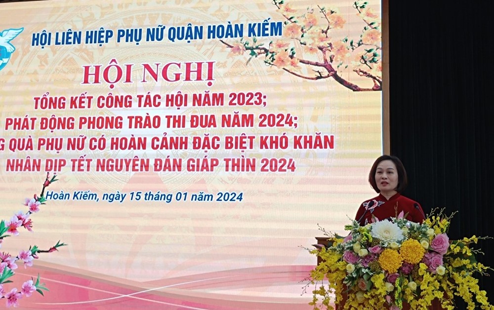 Hội LHPN quận Hoàn Kiếm: 7 dấu ấn nổi bật năm 2023 - ảnh 3