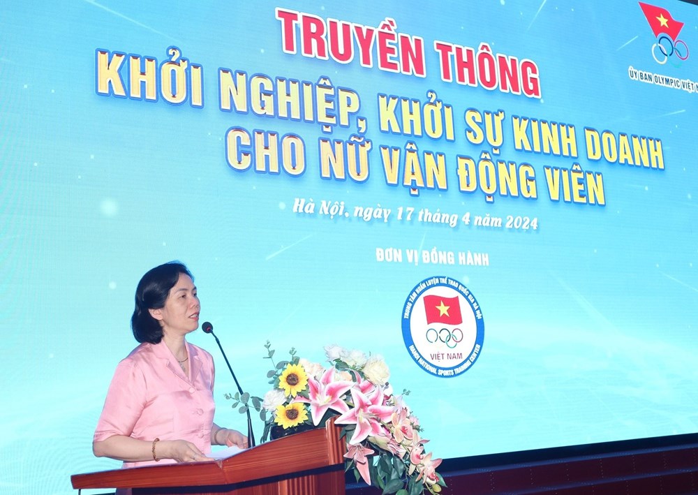 Hội LHPN Việt Nam hỗ trợ các nữ vận động viên có thêm kiến thức và kỹ năng khởi nghiệp - ảnh 1