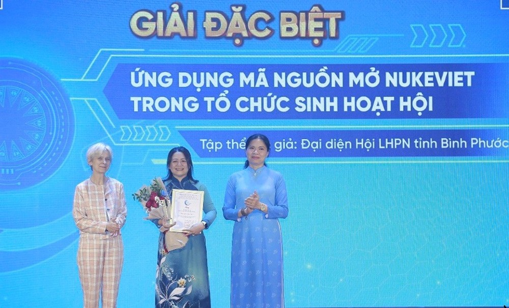 Trao giải cuộc thi Ứng dụng công nghệ thông tin trong tổ chức sinh hoạt Hội năm 2024 - ảnh 2