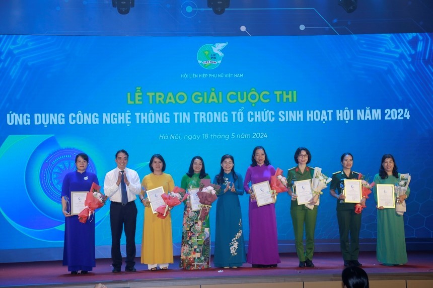 Trao giải cuộc thi Ứng dụng công nghệ thông tin trong tổ chức sinh hoạt Hội năm 2024 - ảnh 4