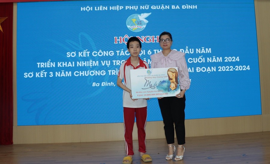 Quận Ba Đình: Nhiều công trình, phần việc vì phụ nữ, trẻ em - ảnh 12