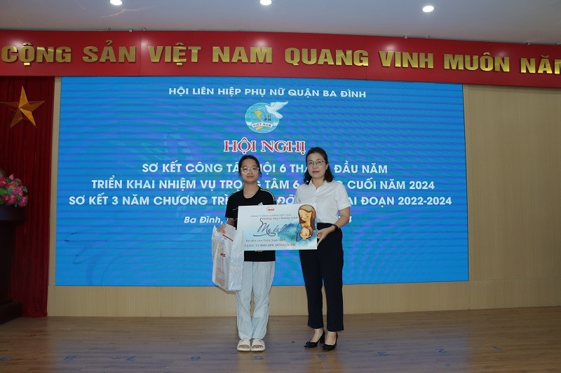 Quận Ba Đình: Nhiều công trình, phần việc vì phụ nữ, trẻ em - ảnh 11