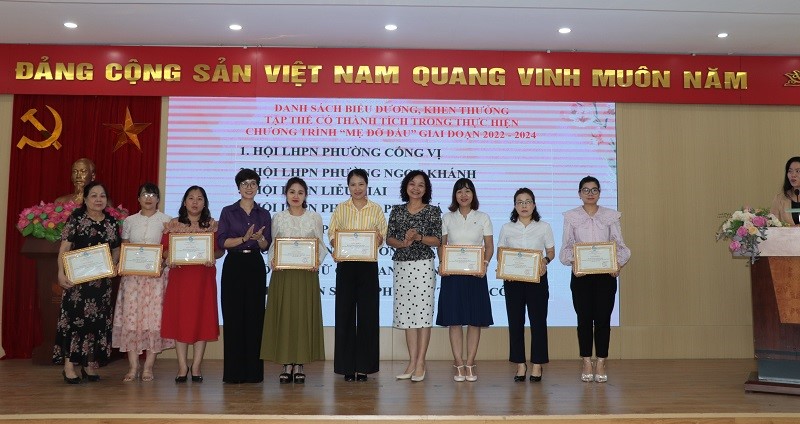 Quận Ba Đình: Nhiều công trình, phần việc vì phụ nữ, trẻ em - ảnh 8