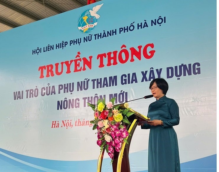 Phụ nữ tích cực tham gia xây dựng nông thôn mới - ảnh 2