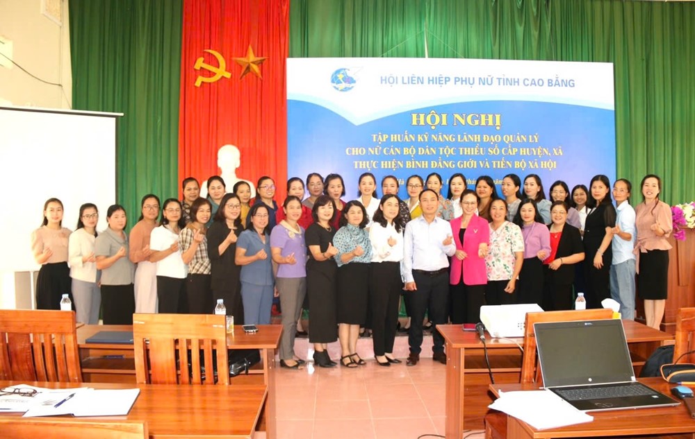 Hội LHPN tỉnh Cao Bằng: Nhiều hoạt động truyền thông thiết thực, góp phần lan tỏa các mục tiêu của Dự án 8 - ảnh 3