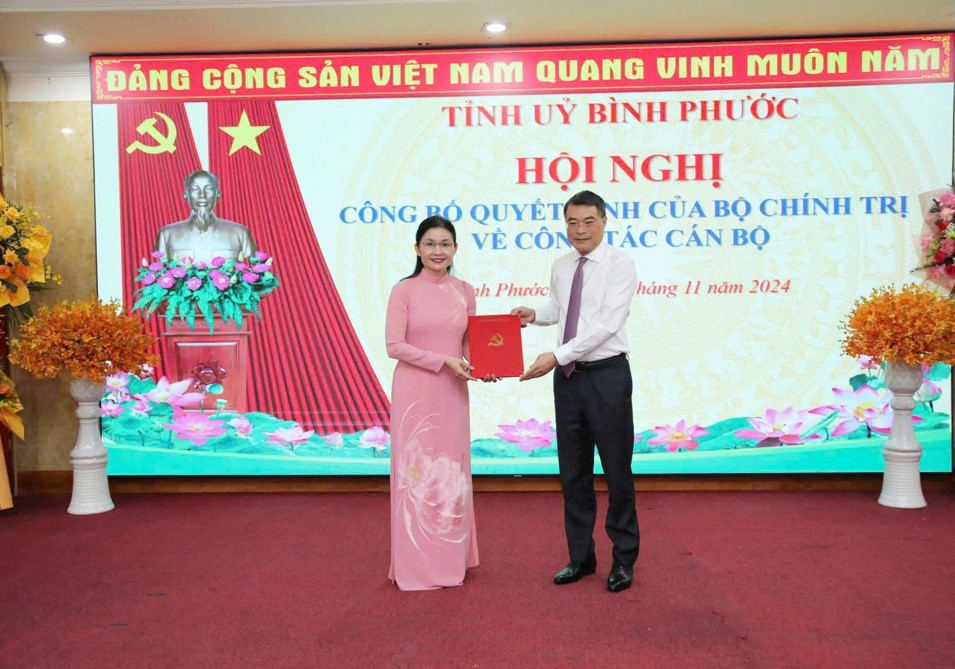 Phó Chủ tịch Hội LHPN Việt Nam Tôn Ngọc Hạnh giữ chức Bí thư Tỉnh ủy Bình Phước - ảnh 1