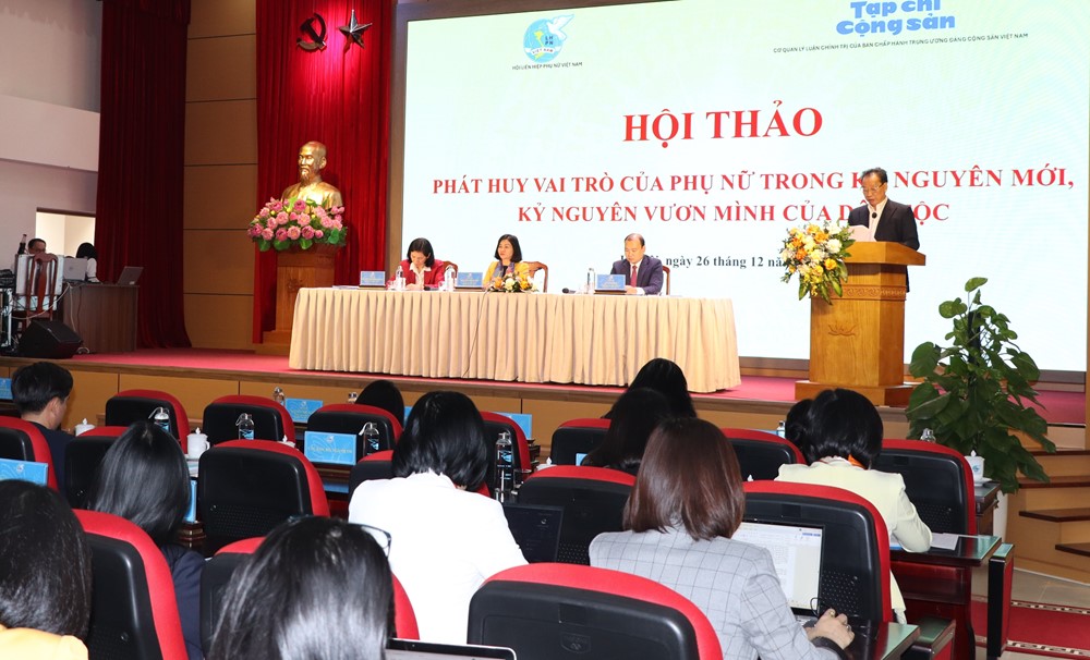 Phụ nữ Việt Nam phát huy tâm huyết, trí tuệ, tài năng, khát vọng cống hiến vì sự thịnh vượng của đất nước - ảnh 1