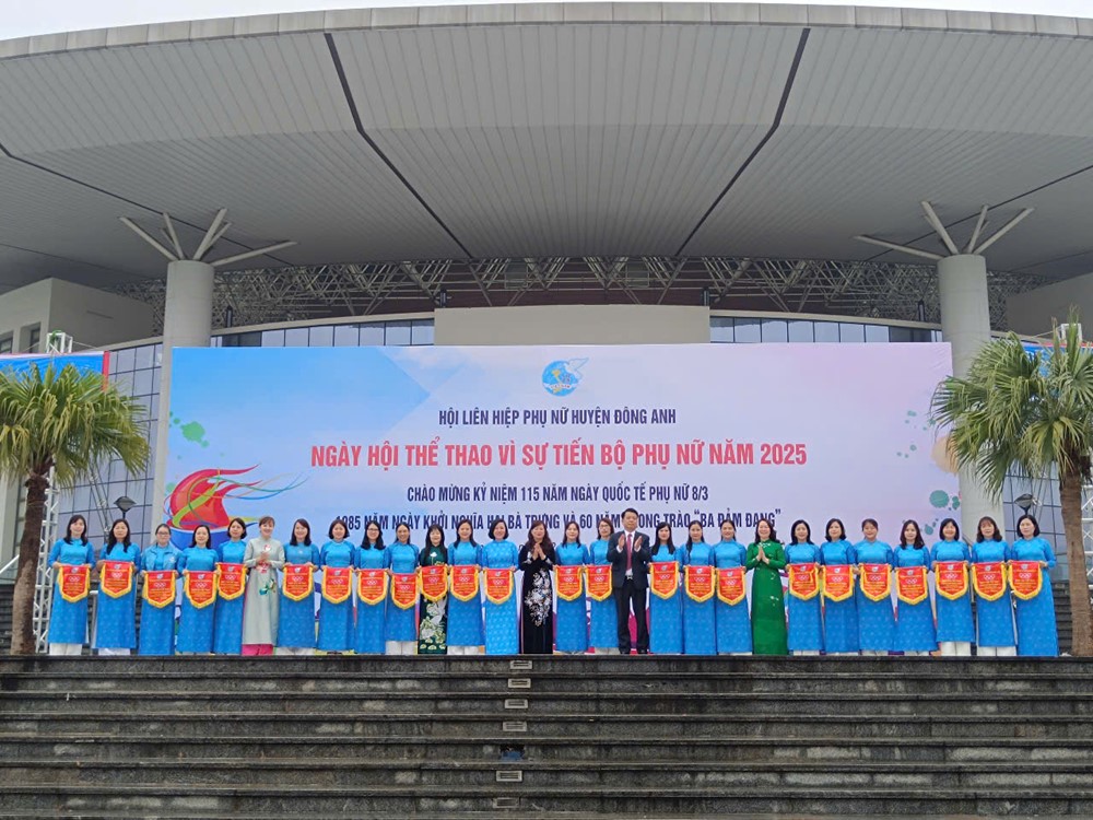 Hội LHPN huyện Đông Anh: Sôi nổi ngày hội thể thao “Vì sự tiến bộ phụ nữ” năm 2025 - ảnh 7