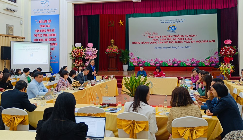 Học viện Phụ nữ Việt Nam đồng hành cùng cán bộ Hội bước vào kỷ nguyên mới - ảnh 4