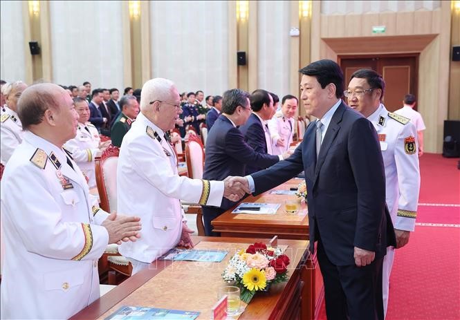 Chủ tịch nước dự Lễ kỷ niệm 70 năm Ngày thành lập Hải quân nhân dân Việt Nam - ảnh 5