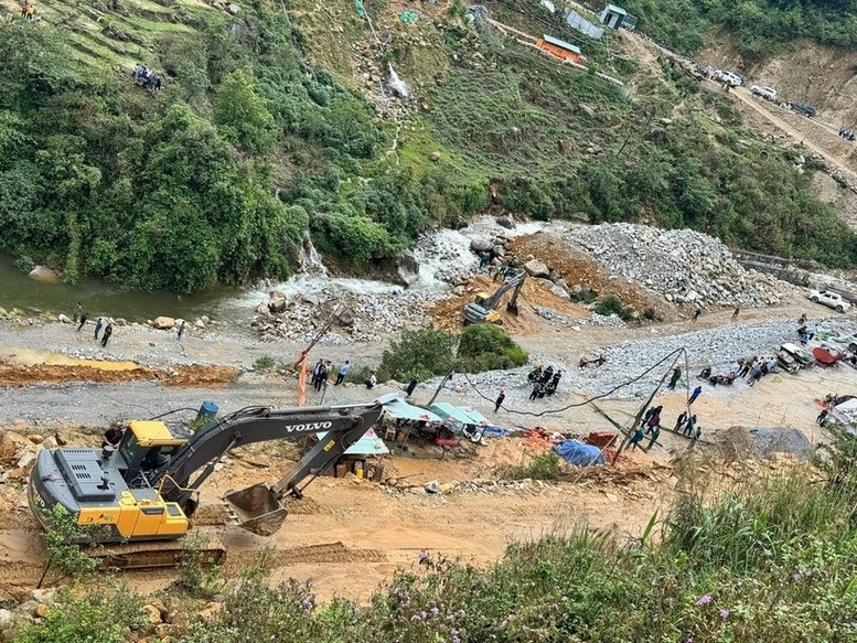 Thủ tướng chỉ đạo tập trung khắc phục sự cố sạt lở công trường thi công thủy điện tại Lai Châu - ảnh 1