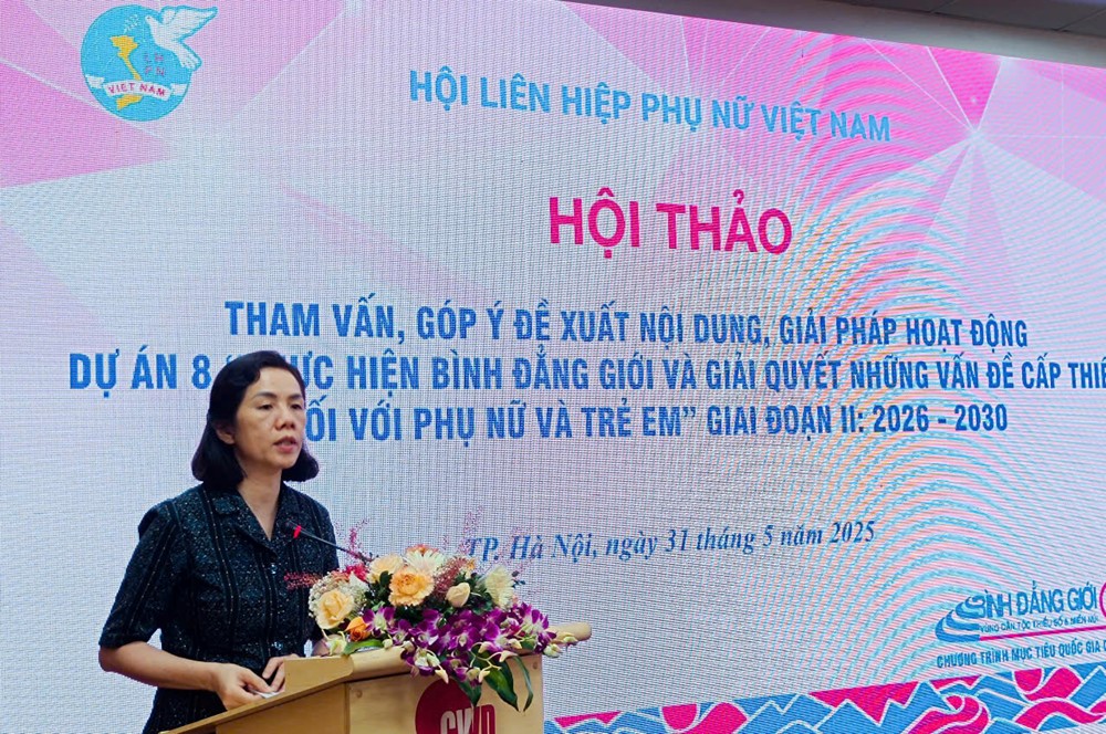 Hội LHPN Việt Nam: Tham vấn, góp ý đề xuất nội dung, giải pháp hoạt động Dự án 8 giai đoạn 2  - ảnh 2