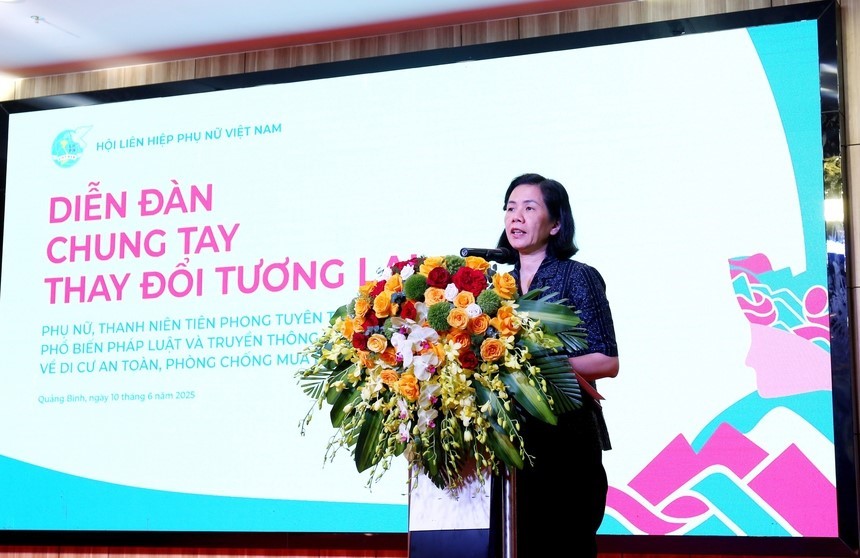 Nâng cao nhận thức và kỹ năng phòng, chống mua bán người cho hội viên, phụ nữ - ảnh 1