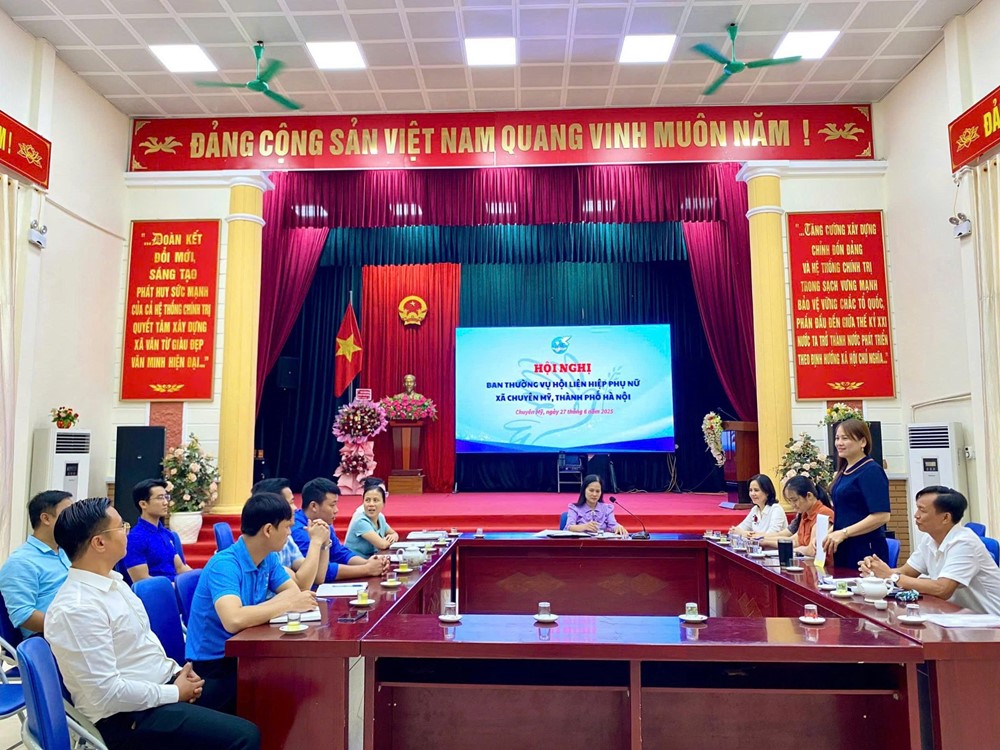 Ngày 27/6: Đồng loạt vận hành thử nghiệm bộ máy tổ chức Hội LHPN của 126 xã, phường mới - ảnh 4