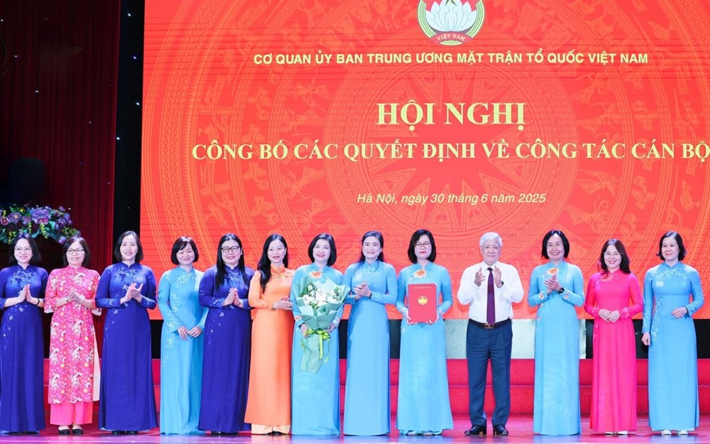 Thành lập Ban Công tác phụ nữ thuộc Cơ quan Ủy ban Trung ương Mặt trận Tổ quốc Việt Nam - ảnh 1