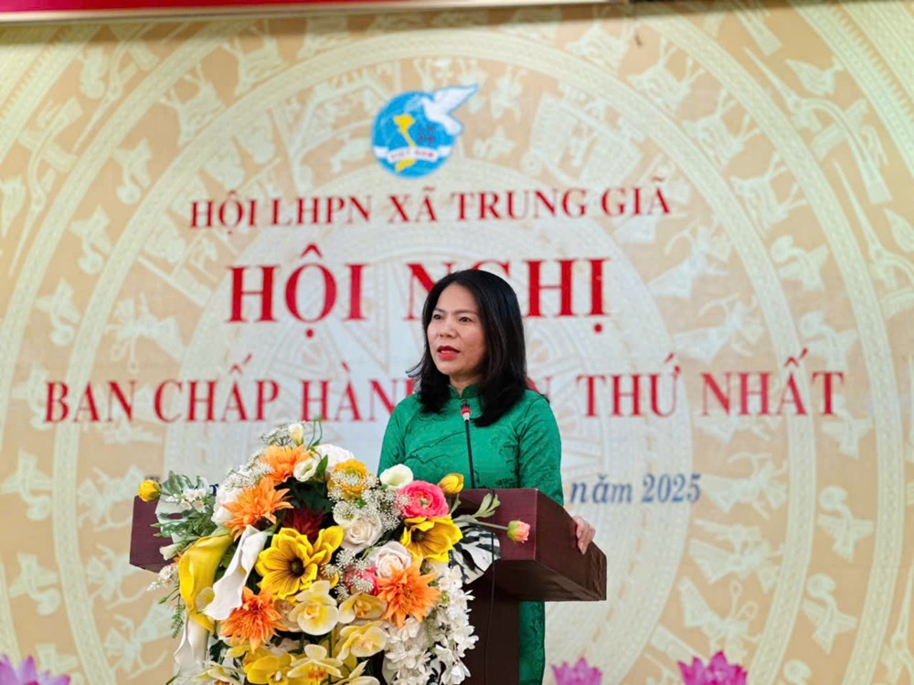 Hội LHPN xã Trung Giã, TP Hà Nội: Tổ chức hội nghị Ban chấp hành lần thứ Nhất - ảnh 2