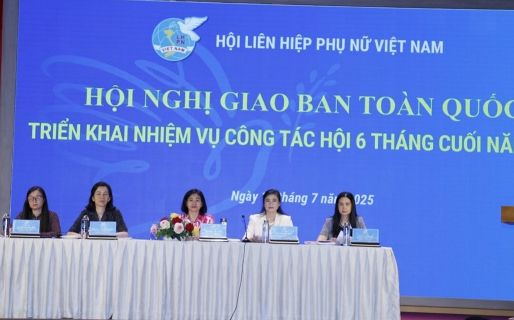 Hội LHPN Việt Nam: Triển khai nhiệm vụ công tác Hội 6 tháng cuối năm 2025 - ảnh 1