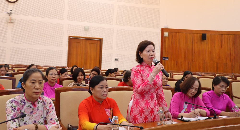 Hội LHPN phường Việt Hưng, TP Hà Nội: Công bố các quyết định về công tác của tổ chức Hội  - ảnh 5