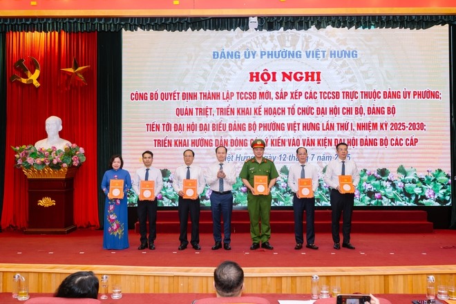 Xây dựng phường Việt Hưng văn minh, hiện đại, nghĩa tình - ảnh 1