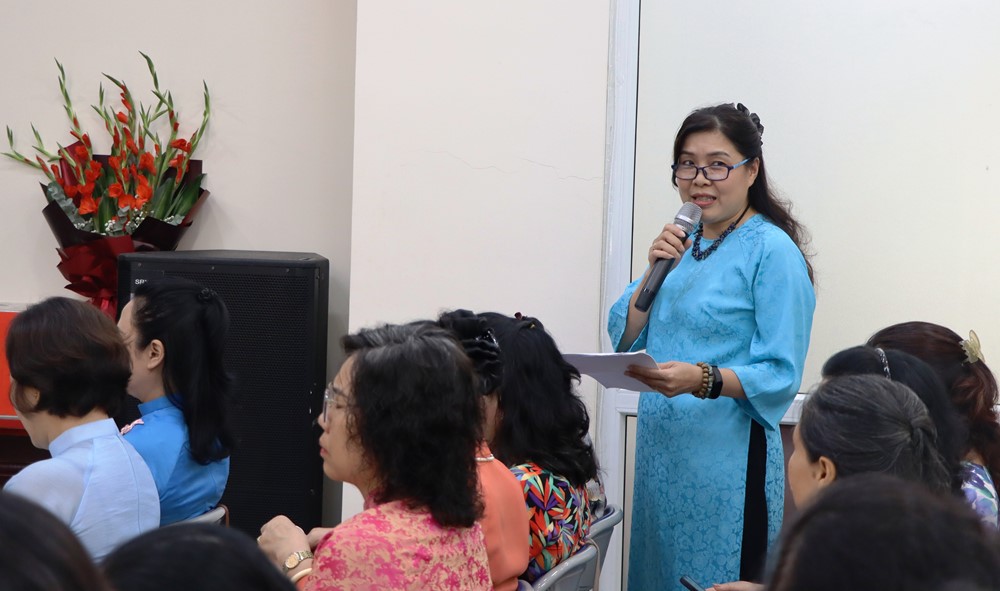 Phụ nữ phường Cửa Nam tích cực tham gia xây dựng Đảng và hệ thống chính trị - ảnh 8