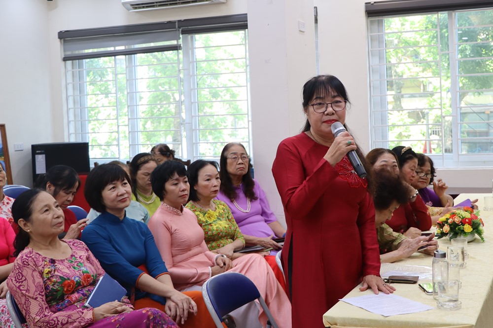 Phụ nữ phường Cửa Nam tích cực tham gia xây dựng Đảng và hệ thống chính trị - ảnh 7