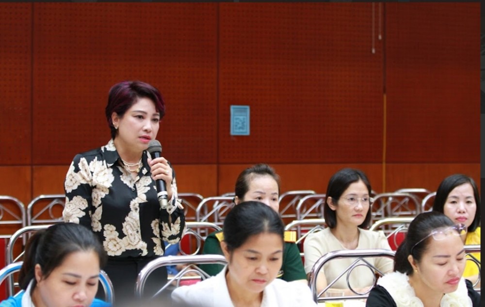 Phụ nữ say mê với công tác Hội góp phần xây dựng Thủ đô phát triển trong tình hình mới - ảnh 13