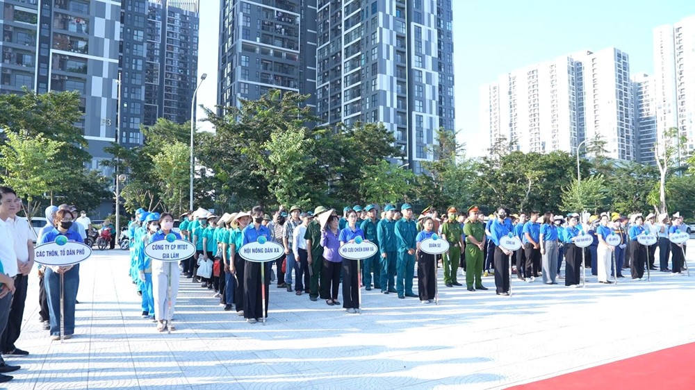 Chung sức, đồng lòng xây dựng xã Gia Lâm xanh, sạch, đẹp, bền vững - ảnh 2