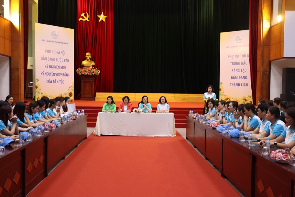 Phụ nữ Thủ đô vinh dự và tự hào được đại diện phụ nữ cả nước tham gia diễu hành dịp Quốc khánh 2/9 - ảnh 3