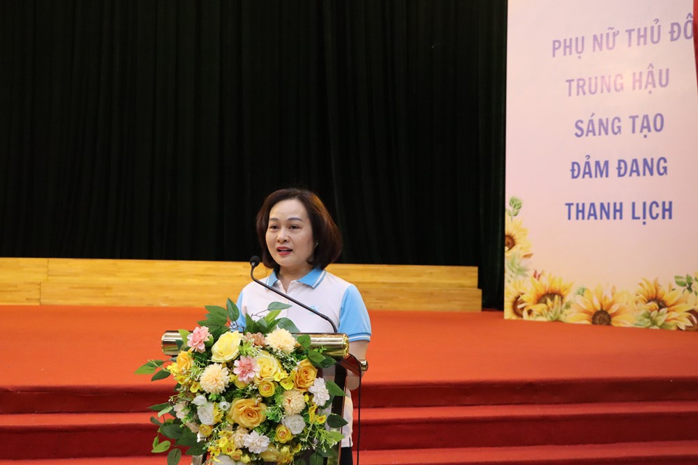 Phụ nữ Thủ đô vinh dự và tự hào được đại diện phụ nữ cả nước tham gia diễu hành dịp Quốc khánh 2/9 - ảnh 6