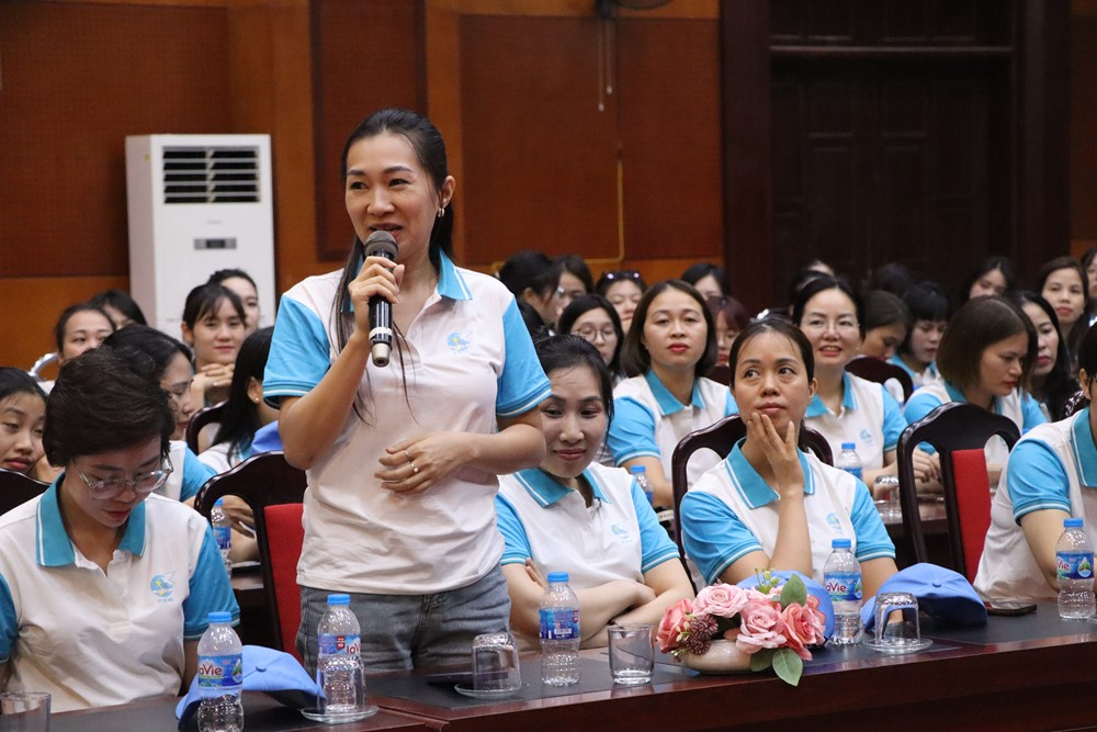 Phụ nữ Thủ đô vinh dự và tự hào được đại diện phụ nữ cả nước tham gia diễu hành dịp Quốc khánh 2/9 - ảnh 9