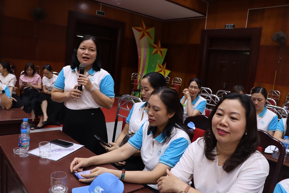 Phụ nữ Thủ đô vinh dự và tự hào được đại diện phụ nữ cả nước tham gia diễu hành dịp Quốc khánh 2/9 - ảnh 8