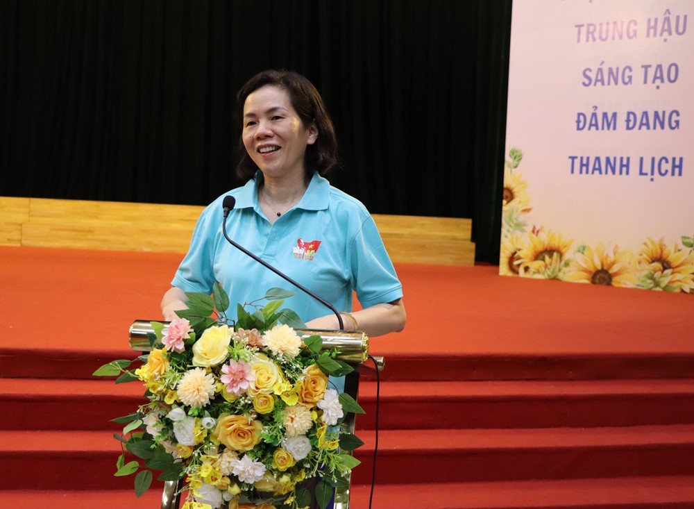 Phụ nữ Thủ đô vinh dự và tự hào được đại diện phụ nữ cả nước tham gia diễu hành dịp Quốc khánh 2/9 - ảnh 5