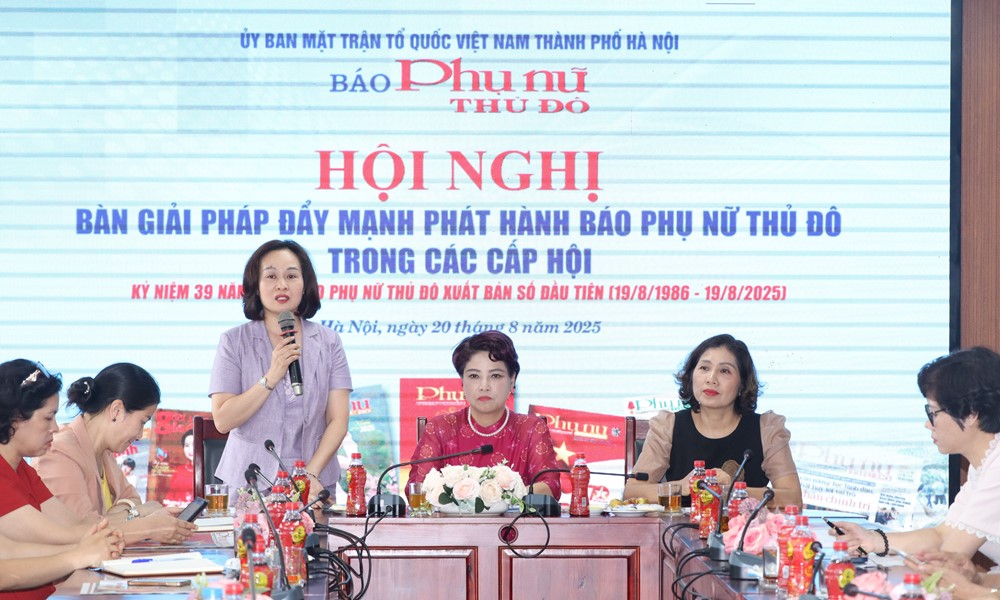 Báo Phụ nữ Thủ đô tiếp tục đồng hành với hoạt động và tổ chức Hội  - ảnh 1