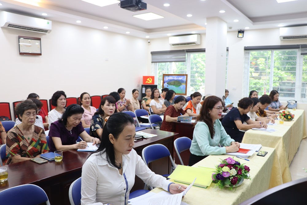 Hội LHPN phường Cửa Nam tổ chức hội nghị Ban Chấp hành lần thứ II, nhiệm kỳ 2021 - 2026 - ảnh 3