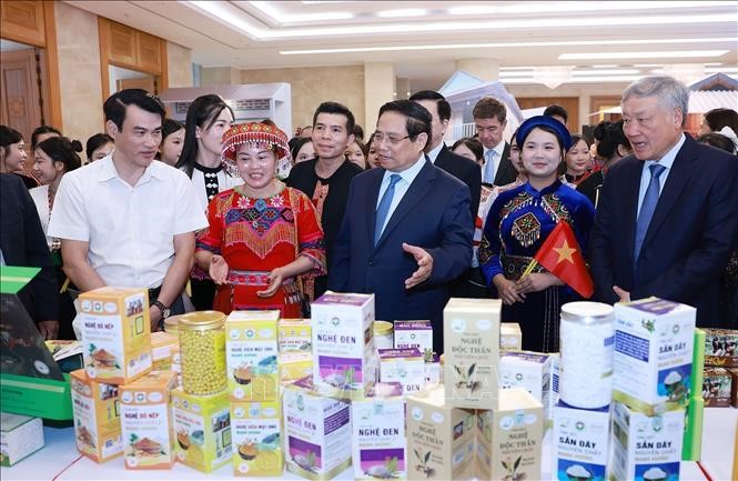 Thủ tướng chủ trì Hội nghị tổng kết Chương trình và Phong trào thi đua 'Cả nước chung tay xóa nhà tạm, nhà dột nát' - ảnh 6