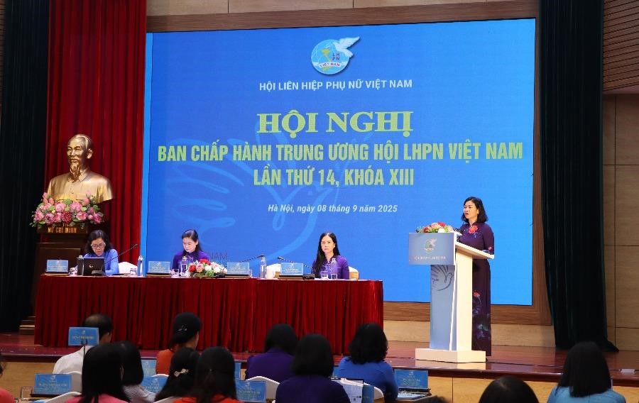 Hội nghị lần thứ 14 Ban Chấp hành TƯ Hội LHPN Việt Nam, khóa XIII thông qua nhiều nội dung quan trọng - ảnh 1