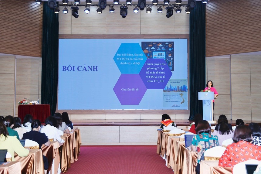 Đa dạng hình thức tuyên truyền cho đại hội Đại biểu phụ nữ các cấp nhiệm kỳ 2025-2030 - ảnh 1