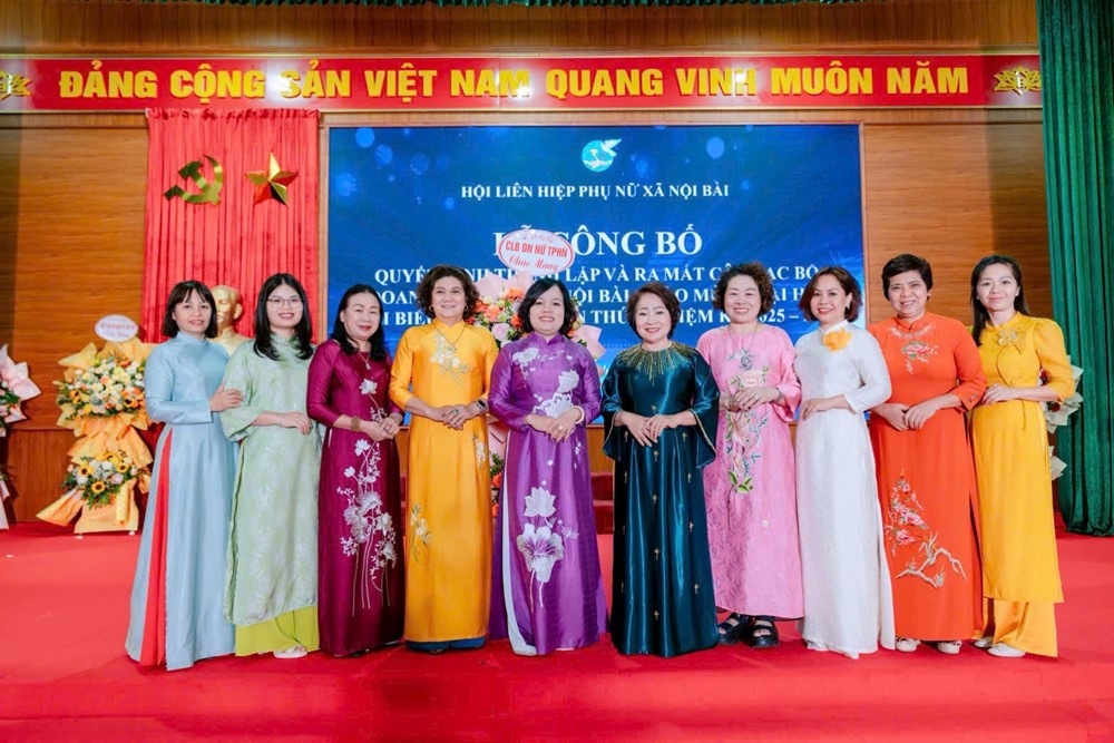 Xã Nội Bài, TP Hà Nội công bố quyết định thành lập Câu lạc bộ nữ doanh nhân xã - ảnh 1