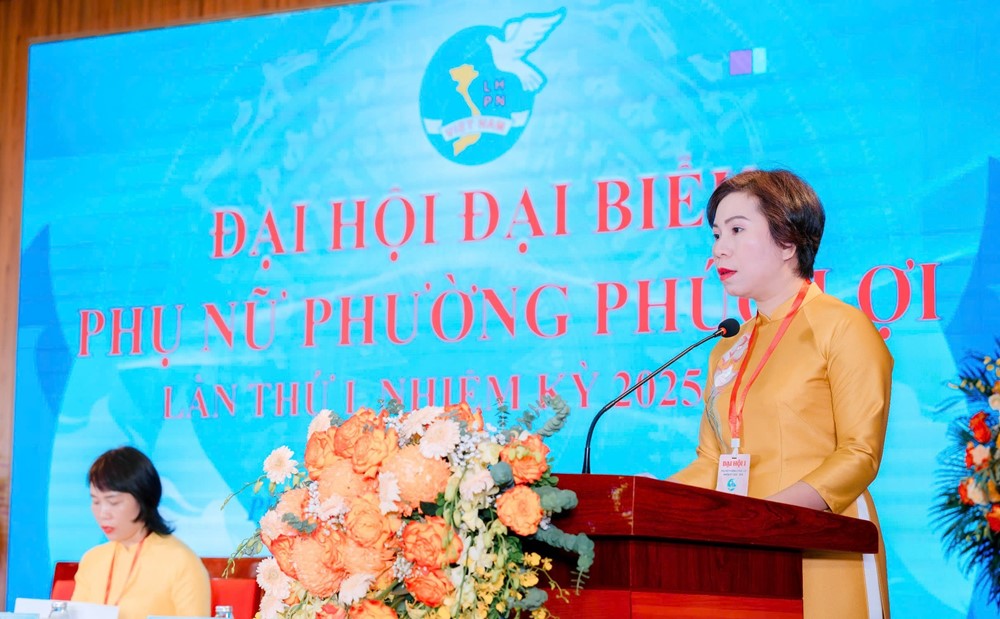 Bà Trần Thu Hiền giữ chức Chủ tịch Hội LHPN phường Phúc Lợi nhiệm kỳ 2025-2030 - ảnh 2