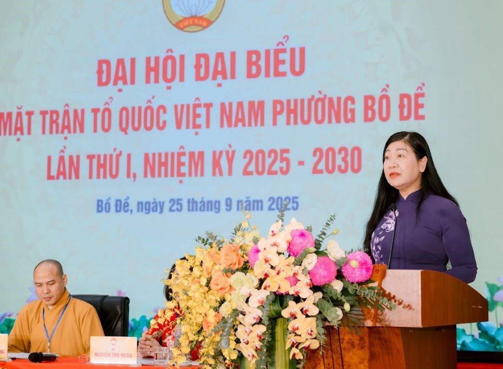 Đoàn kết, đổi mới sáng tạo xây dựng phường Bồ Đề giàu đẹp, văn minh, hiện đại, nghĩa tình - ảnh 4