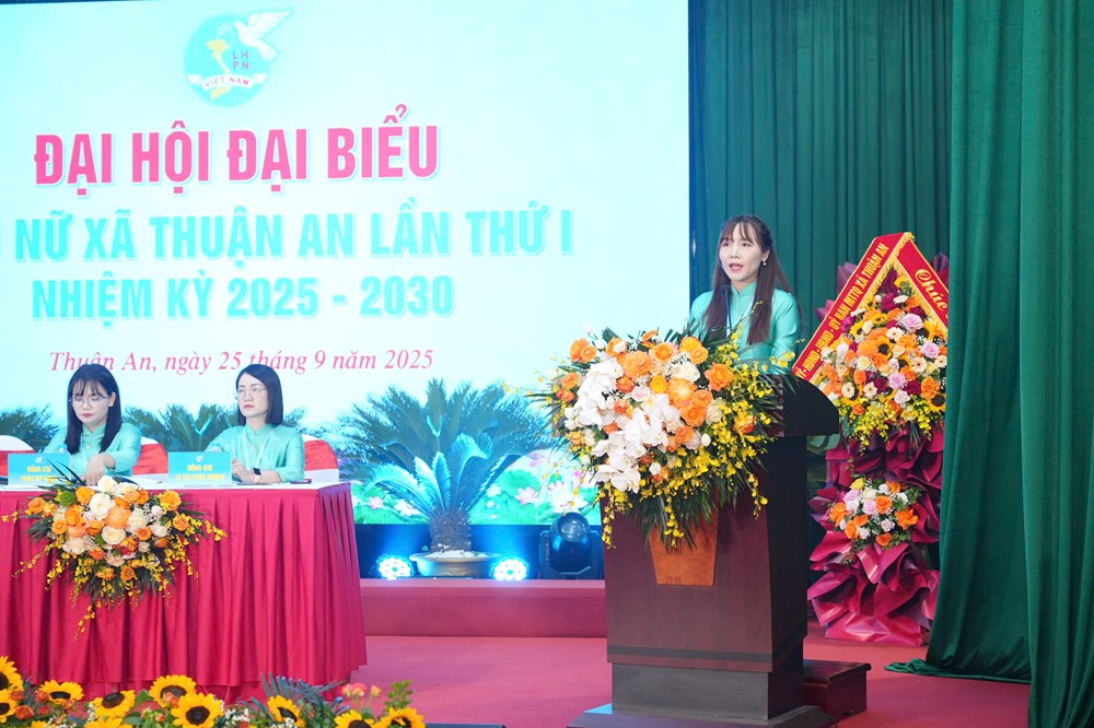 Phụ nữ xã Thuận An góp phần xây dựng xã ngày càng giàu đẹp, dân chủ, văn minh - ảnh 6