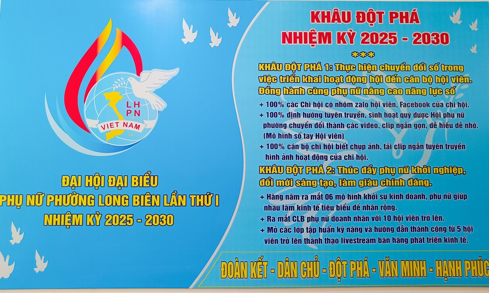 Phụ nữ Long Biên đẩy mạnh chuyển đổi số, ứng dụng công nghệ thông tin trong hoạt động Hội - ảnh 8