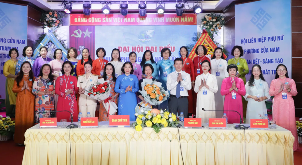 Bà Phạm Hải Anh được chỉ định giữ chức Chủ tịch Hội LHPN phường Cửa Nam khóa I - ảnh 11