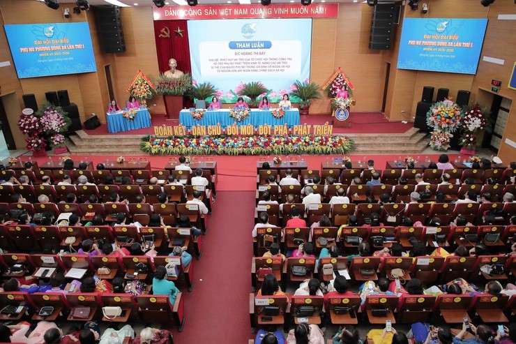 Hoàn thành Đại hội đại biểu phụ nữ lần thứ I, nhiệm kỳ 2025-2030 Hà Nội: 126/126 xã, phường đã t - ảnh 10