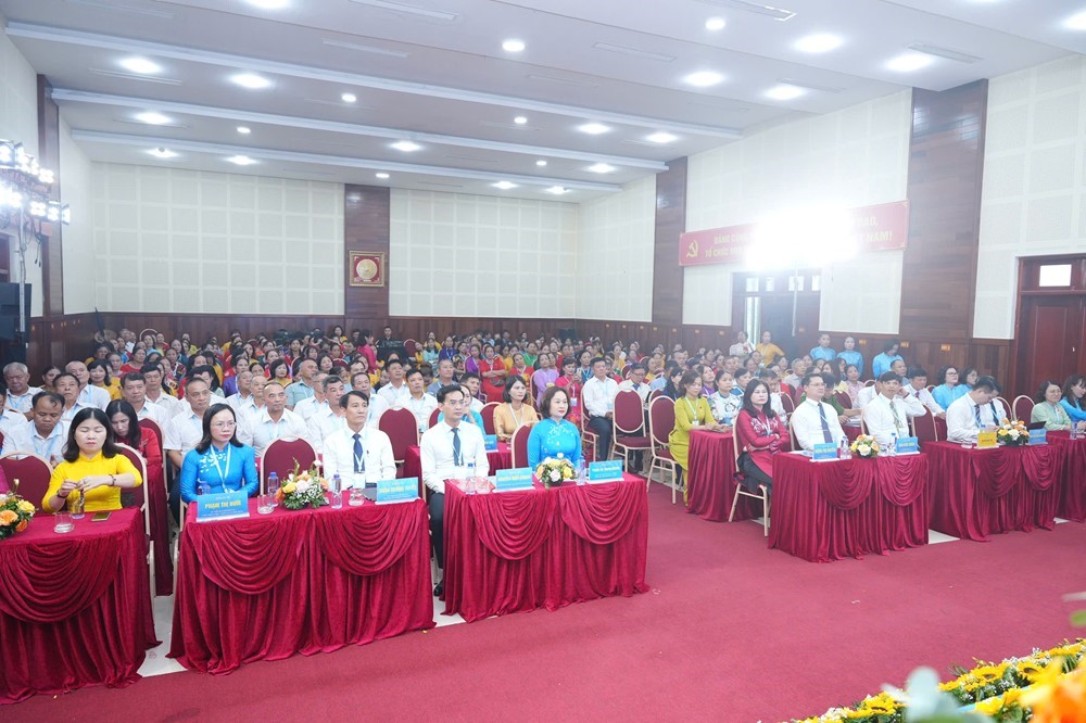 Hoàn thành Đại hội đại biểu phụ nữ lần thứ I, nhiệm kỳ 2025-2030 Hà Nội: 126/126 xã, phường đã t - ảnh 12