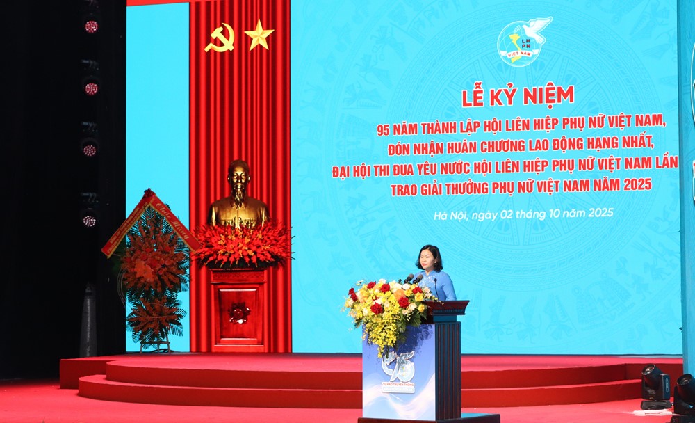 Phụ nữ Việt Nam phát huy truyền thống, bản lĩnh, trí tuệ góp phần xây dựng một đất nước hùng cường, phát triển - ảnh 1