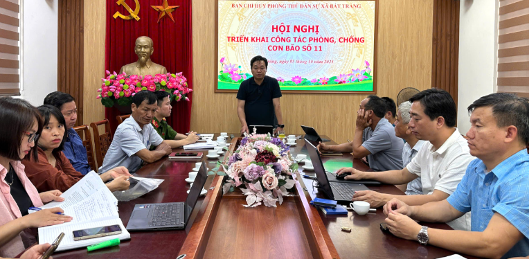Xã Bát Tràng: Công tác phòng chống bão số 11 theo phương châm “4 tại chỗ“ - ảnh 1