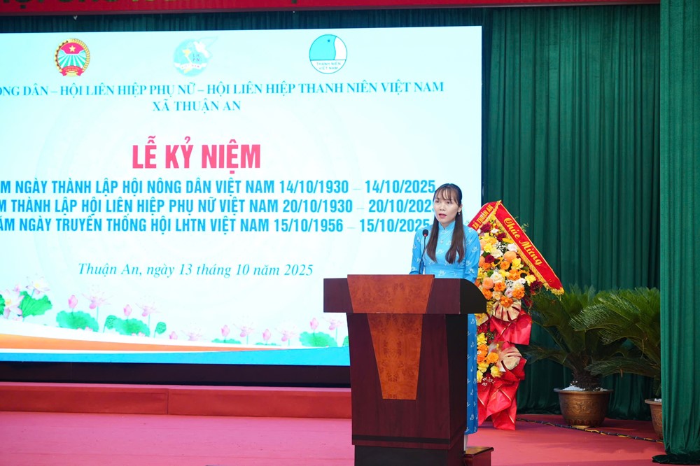 Xã Thuận An tổ chức Lễ kỷ niệm ngày thành lập Hội và khen thưởng các tập thể, cá nhân tiêu biểu - ảnh 2